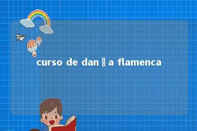 curso de dança flamenca 