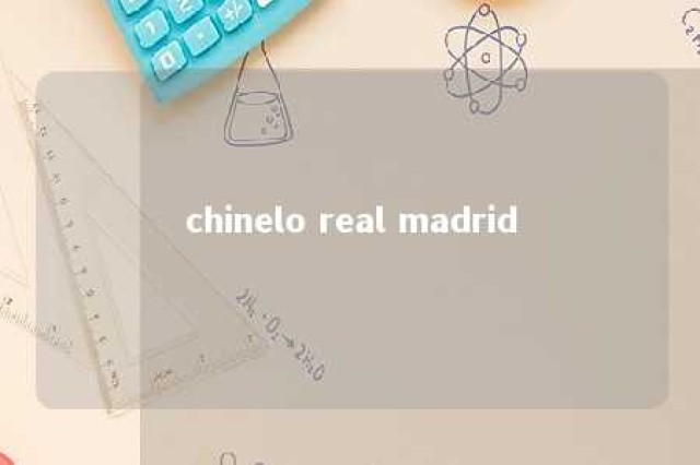 chinelo real madrid 