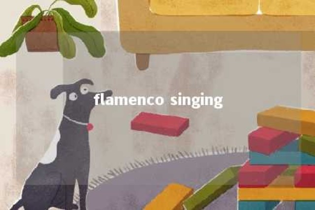 flamenco singing 