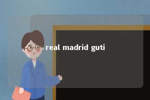 real madrid guti 